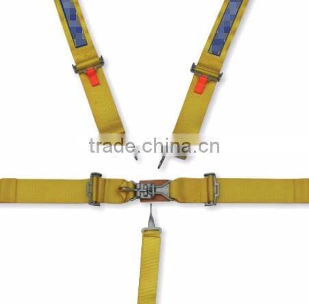 Original Black Colorway Car Safety Belt,racing seat belts,FIA quality belts, 4 point racing harness safety seat belt