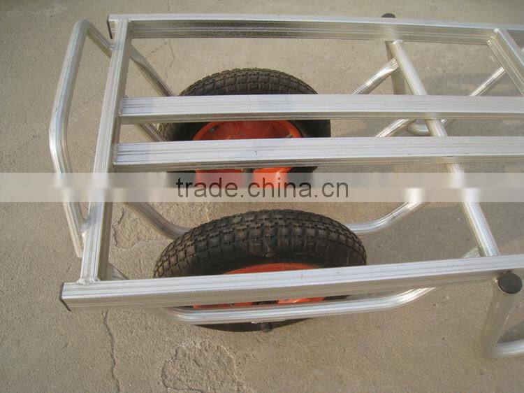 aluminum two wheel tool cart hand cart