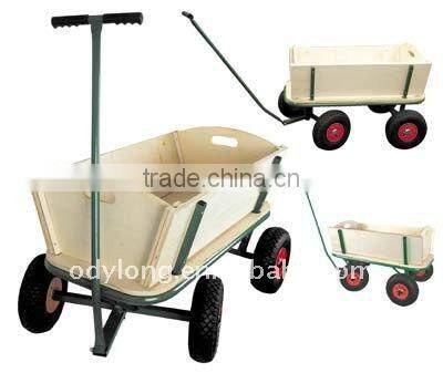 cheap kit toy tool wooden carts / toy car trolleys