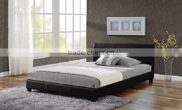 New Modern Cushioned Bed With LED