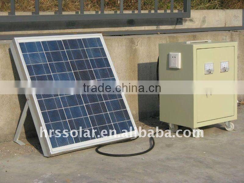 portable solar home system