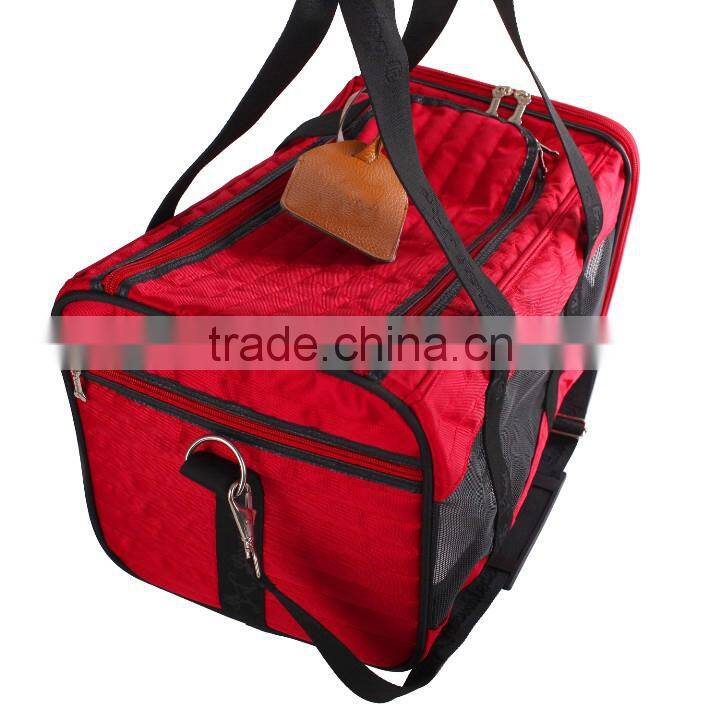 Fashion Luxurious Pet Dog Bag Carrier Manufacturer