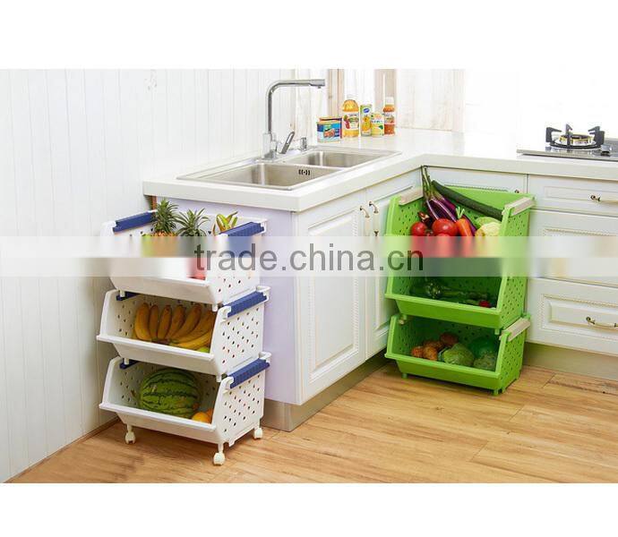 Kitchen shelf Multi function storage rack basket Multi- functional household rack