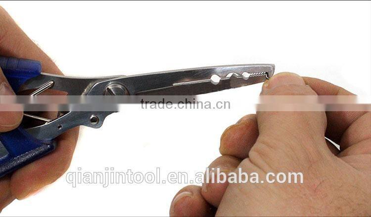 High quality plastic handle mini fishing pliers