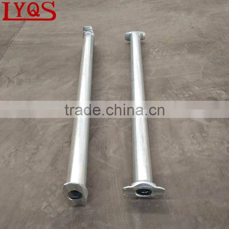 Steel cuplock scaffolding system for building construction