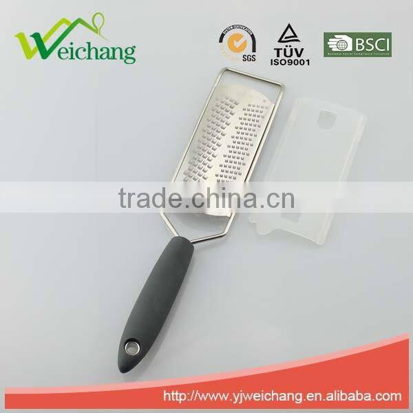WCEG05 New design grater manual grater ETCHING GRATER vegetable kitchen graters with TPR handle