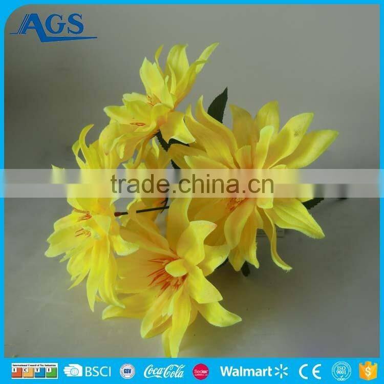 Natural design plastic flower decorative for wedding