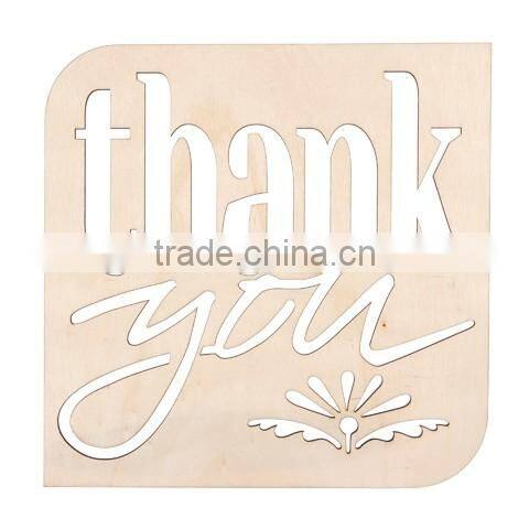 2016 custom natural wooden hanging decorations