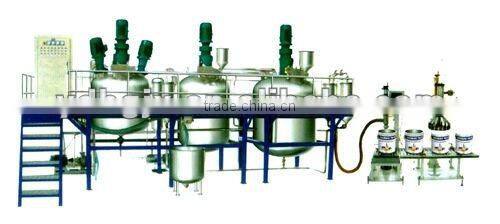 small scale paint production plant line/paint production machine