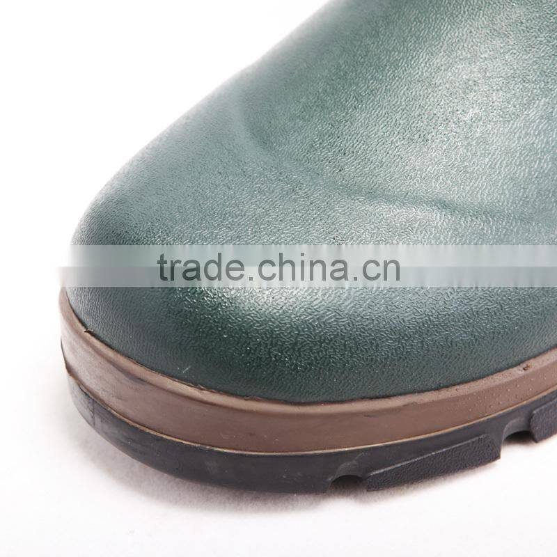 adjustable strap and v-gore gusset wellington rubber fishing hunting boots