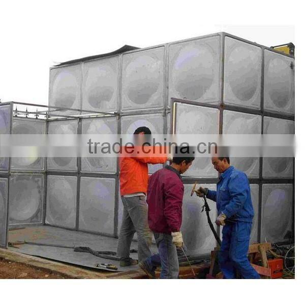 Enamel water tank with beautiful appearance and corrosion resistance