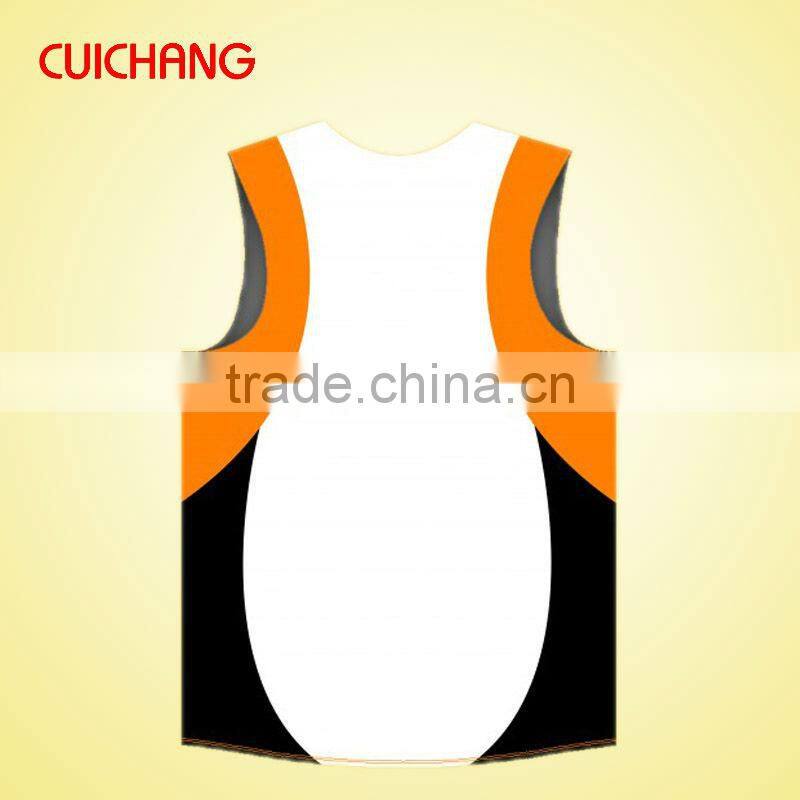sublimated running singlet