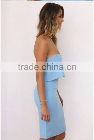 2016 New Sexi Crop top and Full length Panty set