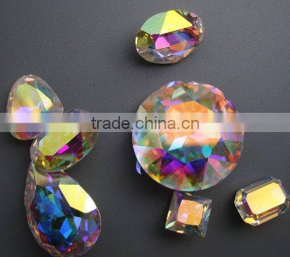 AB color crystal fancy stone