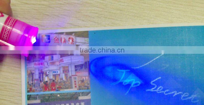 Kearing Magic Pen Uv Marker for Secret Marking on Textile , Paper , Plastic #UV10