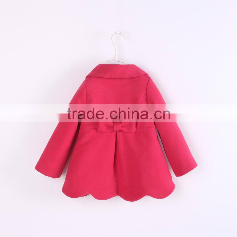 new arrival children winter coat wholesale price warm long wave design kids winter coat