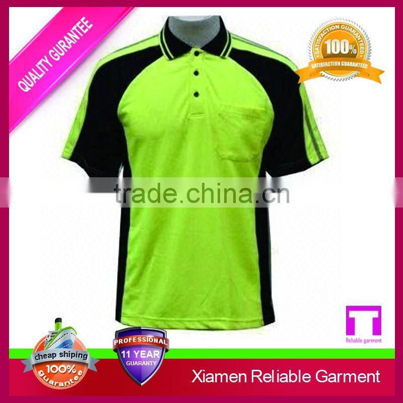 2016 high quality custom mens polo shirt 100% cotton with embroidery logo