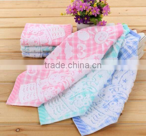 Face towel soft cheap bamboo fiber children