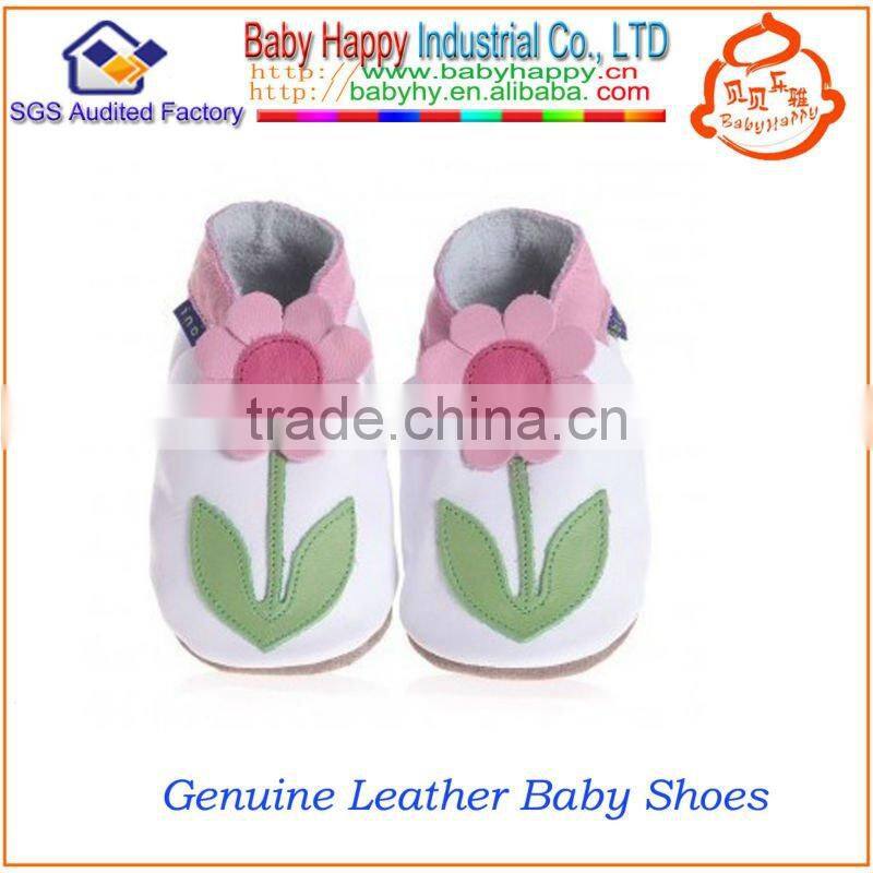Spanish baby shoes girls baby shoes with flower