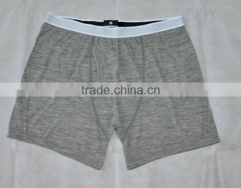 Men's 100% Merino Wool Thermal New Design Sports Boxer Shorts Size Plus