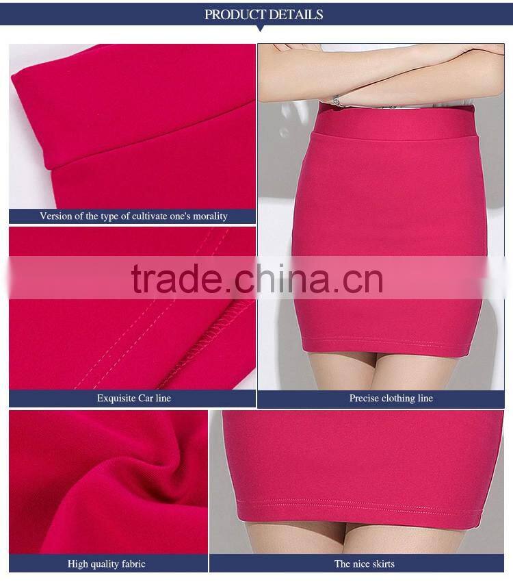 New Arrival Various Colors Ladies Short Skirt Designs