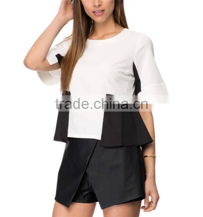 elegant pink women blouse for middle aged women