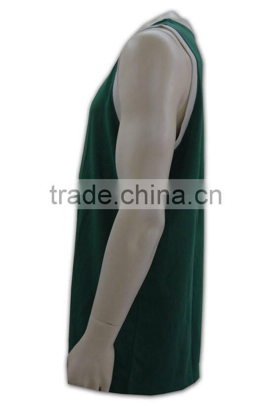 China manufactory high quality multicolored blank men cotton gym vest