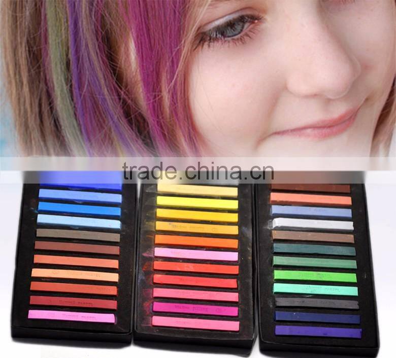 High Quality Environmental Friendly Hair Color Chalk Temporary Dye Kit