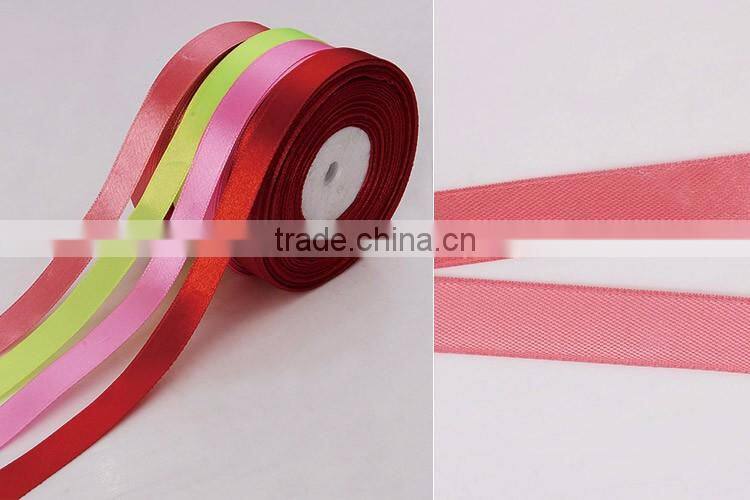 1/2" Polyester Single Face Satin Ribbon 12 mm
