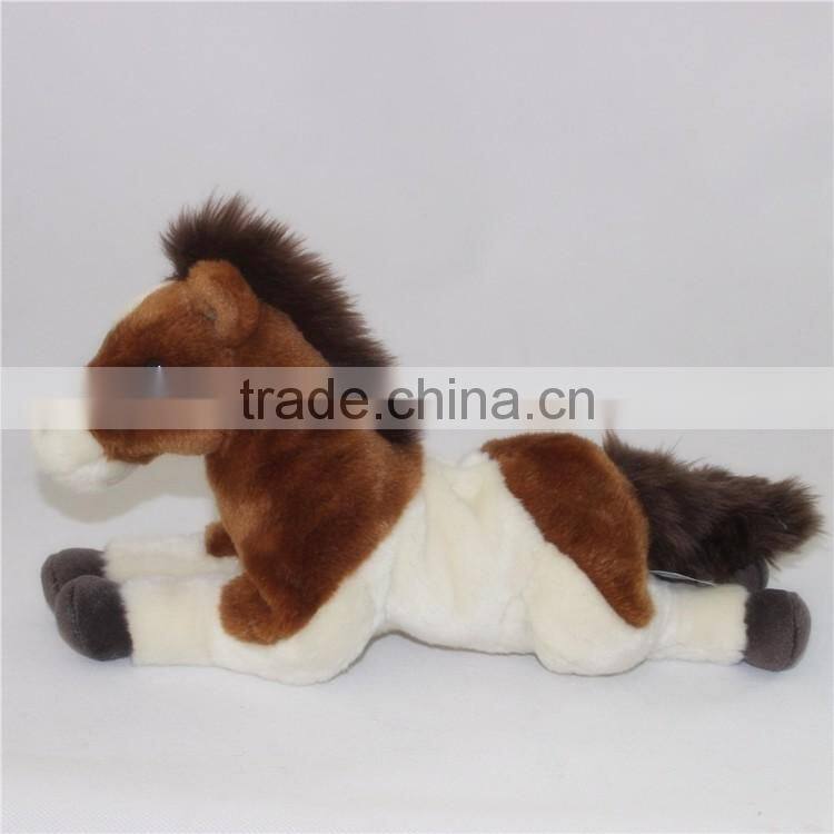 Fancy quality Cute design birthday gift custom plush horse plush horse toy