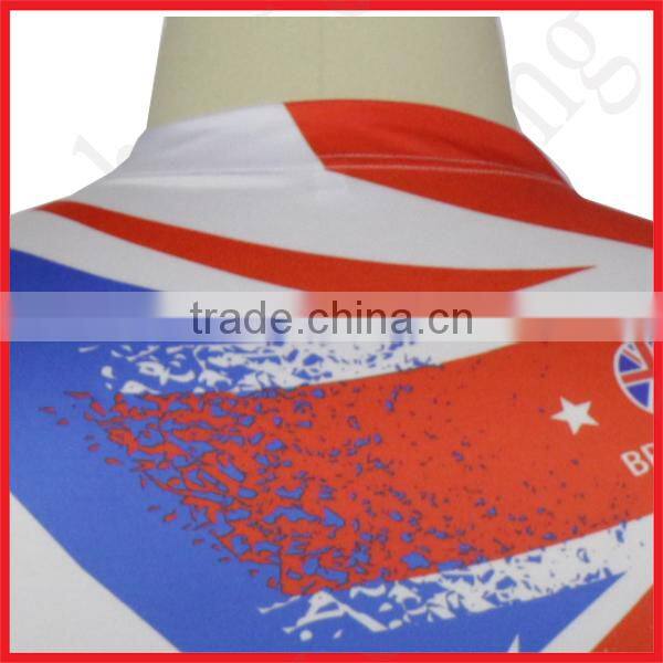Free sample China customized polyester fintness t-shirt