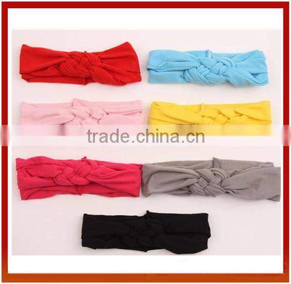 New Boutique Hairbows For Kids/Colored Baby Christmas Hair Bows/Baby Colored Bow Design Hair Band