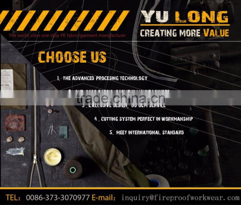 Soft Touch Fr Cotton Industrial Boiler Suit