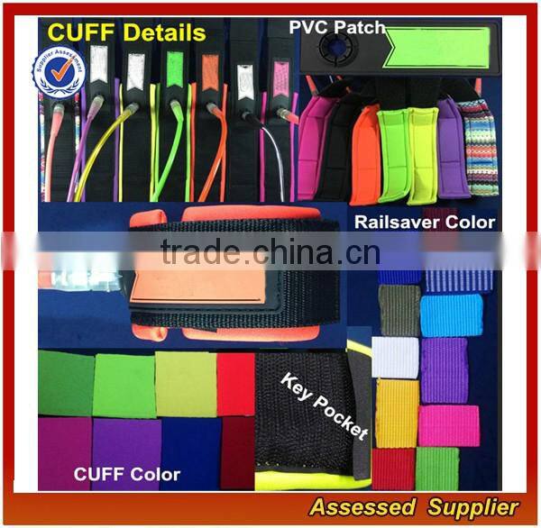 Custom High Durability Surfboard Leash Surf Leash JH32