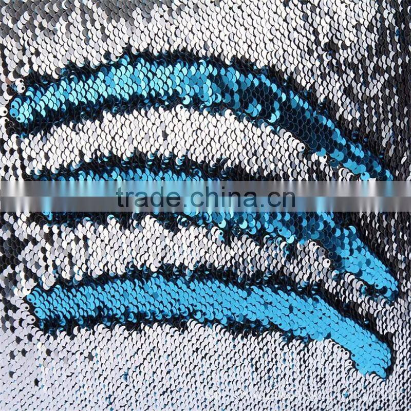 2017 Magic sequins Mermaid Pillow Cover /Reversible Sequin Fabric Color Changing Pillow