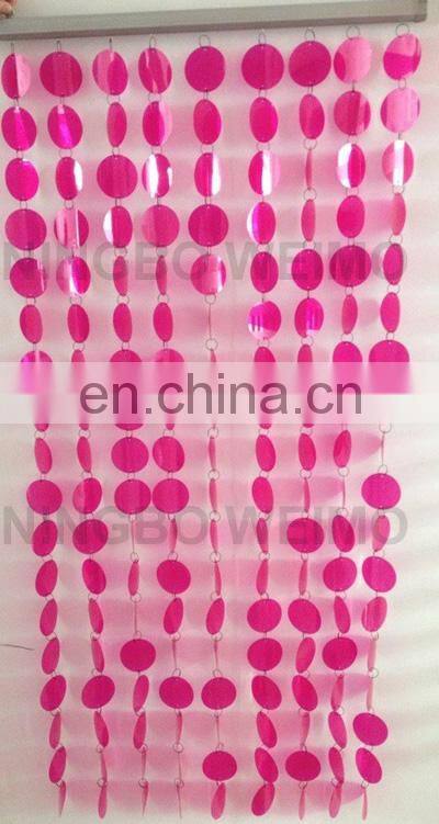 wavy sequin curtain room divider