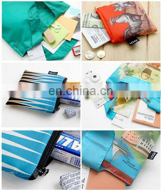 Various of foldable zipper tote bag for sale