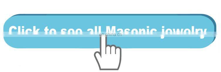 Customizable 316l Stainless Steel Freemason Masonic Jewelry