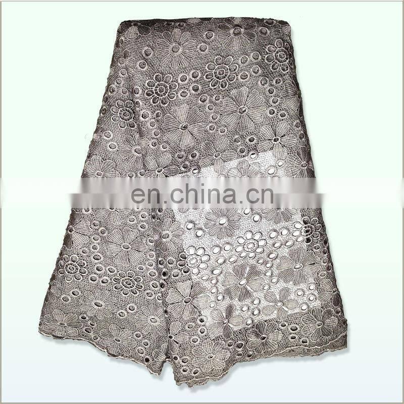 ,teal nigerian swiss french cord african yellow guipure lace fabric for aso ebi LW5010007