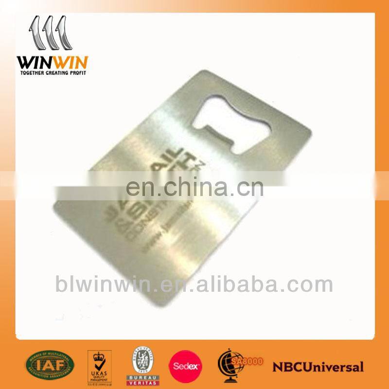 good quality cast iron blank bottle opener