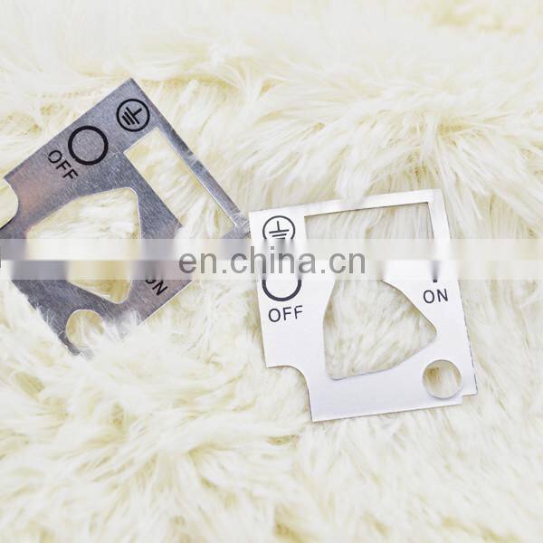 New design custom metal tags for jewelry