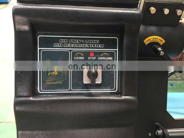 ARS26 china 26 inch Alloy wheel rim straightening machine with electric hydraulic