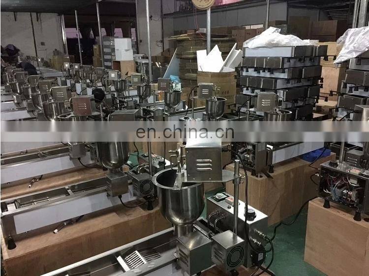 Mini used donut display case machine doughnut making machine for sale