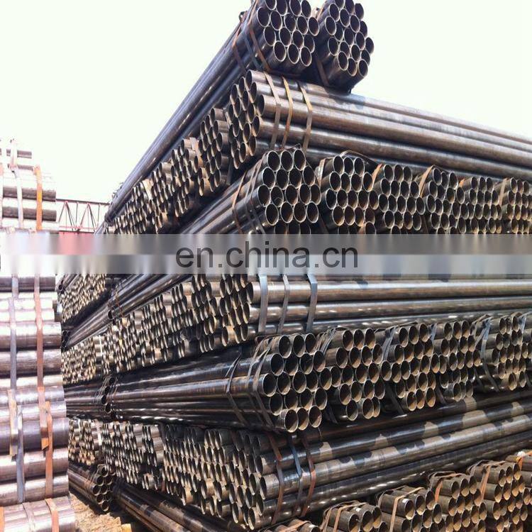 Manufacturer Galvanized Iron Pipe Square Tube Black Round Pipe / Carbon Steel Tube
