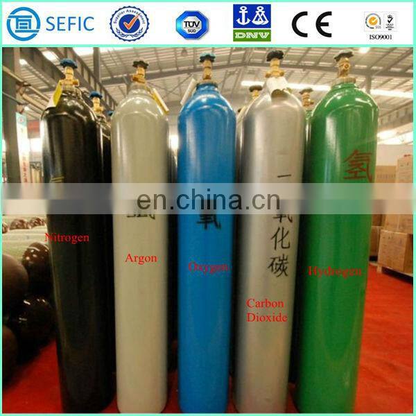 EN ISO 9809-1/ISO9809-3 Standard Oxygen Cylinder High Pressure Air Tank with 99.999% Oxygen Gas