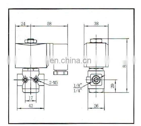 GOGO 50bar 90bar 2 way Brass water high pressure solenoid valve normally open 1/4" 380V 220V PG-01K GPG-M02K NO with plug type