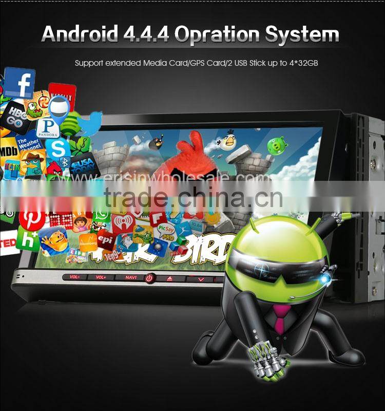 Erisin ES2007A 7" Android 4.4.4 2 Din Car Multimedia Player with GPS