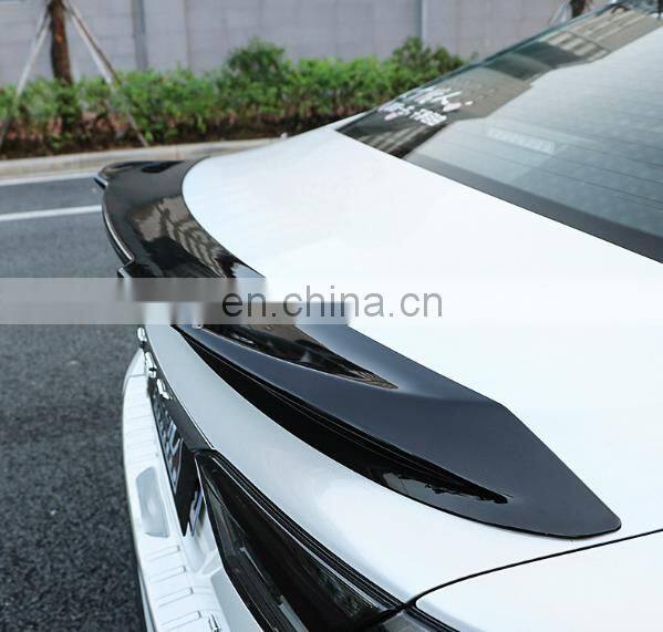 Car accessories carbon fiber roof spoiler car rear wing spoiler for camry 2012-2017