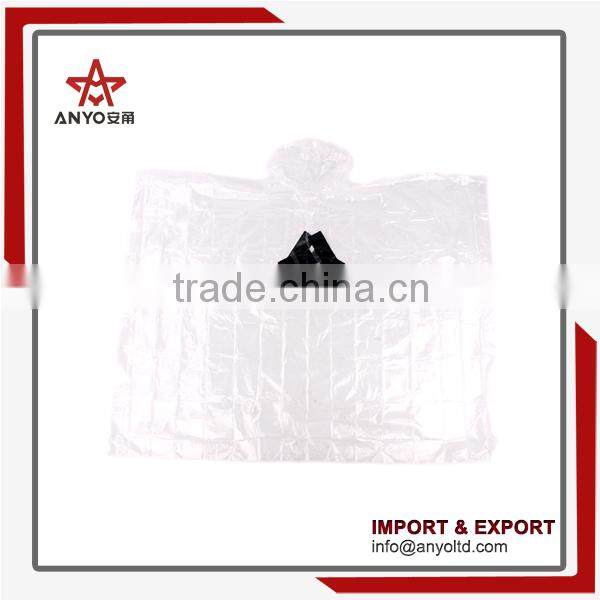Professional manufacturer wholesale new arrival china disposable rain poncho manufacturers