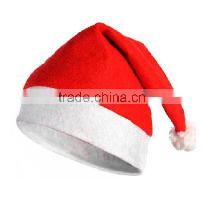 Low Price Fabrics Knit Santa Hat for Christmas Day